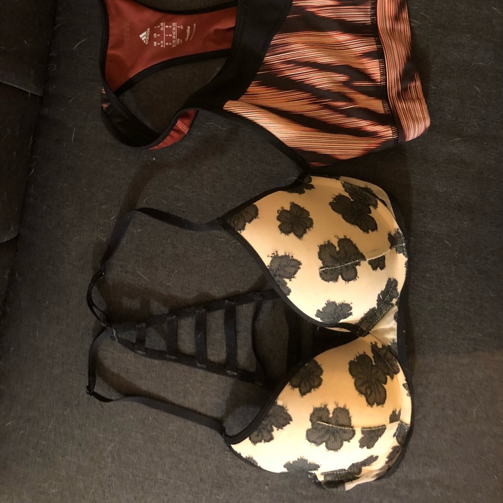 Women’s flower lace bra